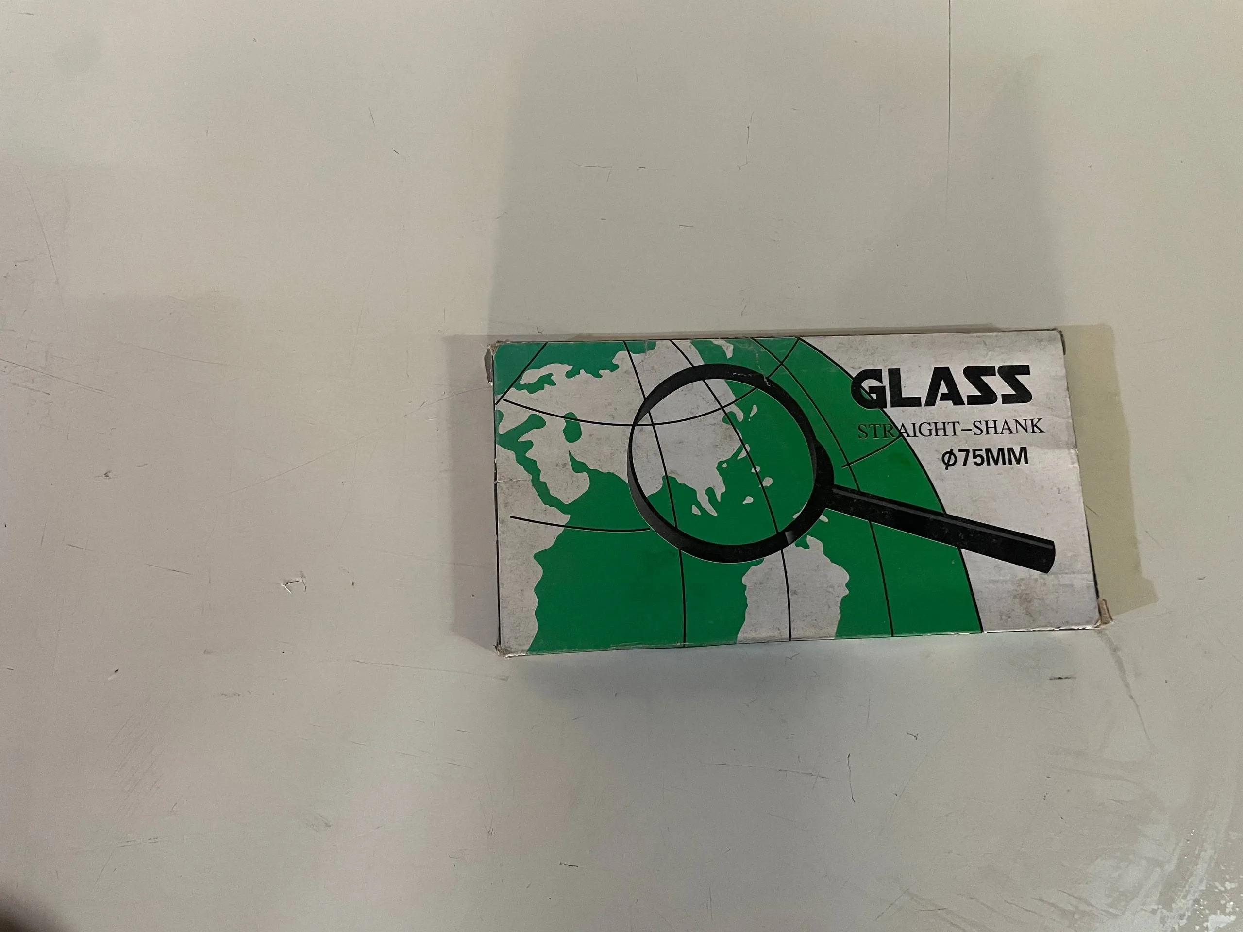 75MM MAGNIFYING GLASS STRAIGHT SHANK