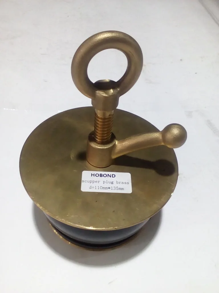 HOBOND 110(d) X 135(D) BRASS DECK SCUPPER PLUG