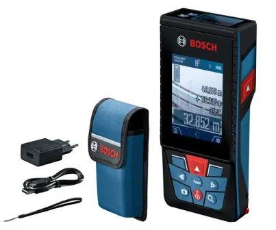 BOSCH GLM 120 C 120M PROFESSIONAL LASER MEASURE WITH BT 150 TRIPOD INCLUDED